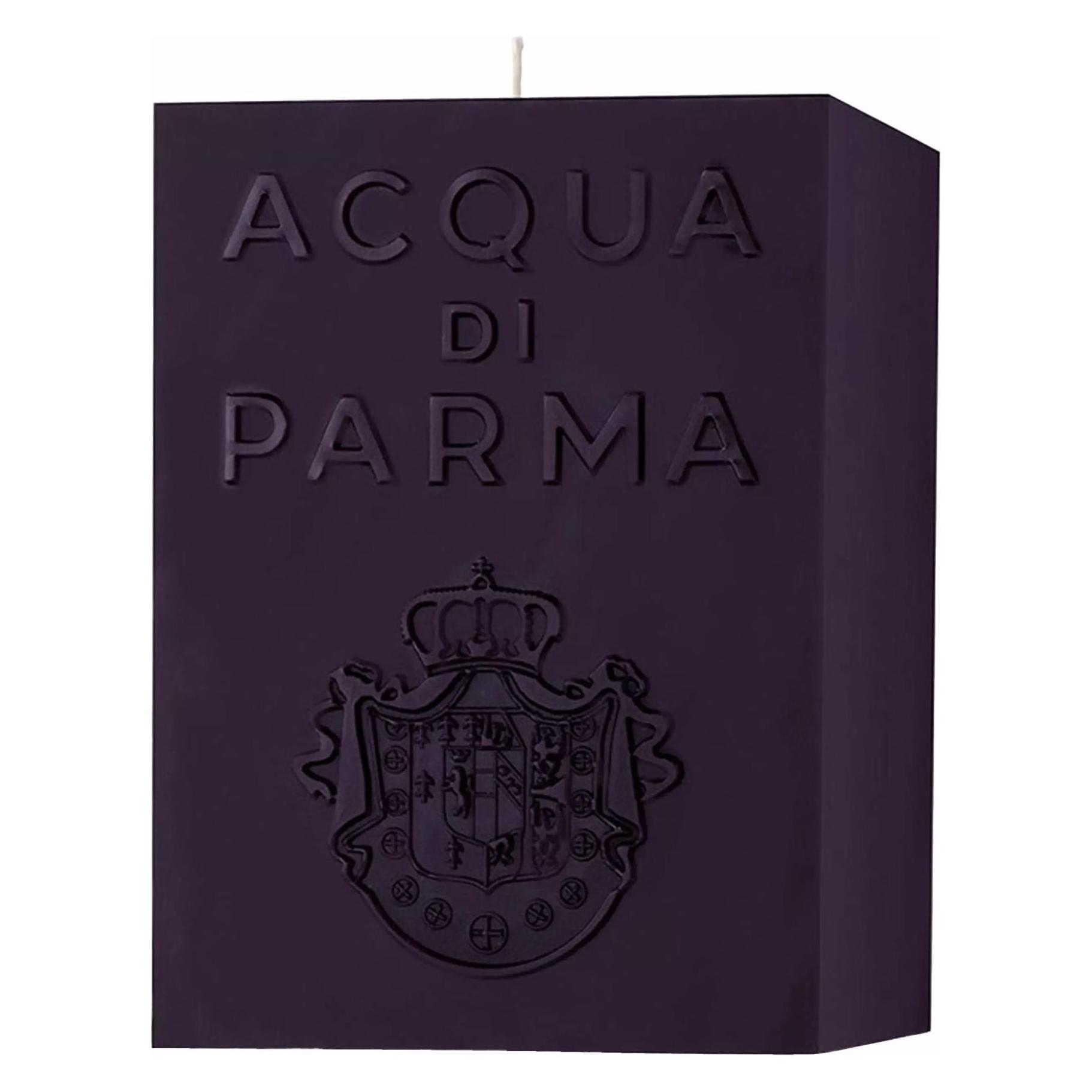 Acqua Di Parma, Bougie parfumée, Parfum d'ambre Bougie noire Ambre (1000 g)