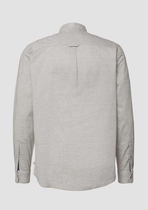 Immagine prodotto s.Oliver Regular Fit: Leichtes Baumwollhemd mit Stehkragen (3XL)