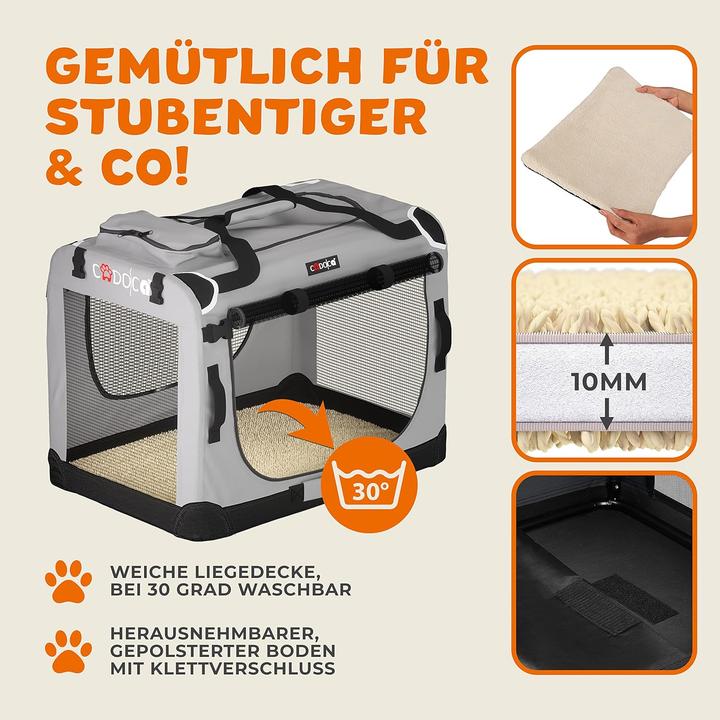 Actual product image Cadoca Transport box S (Dog, Foldable)