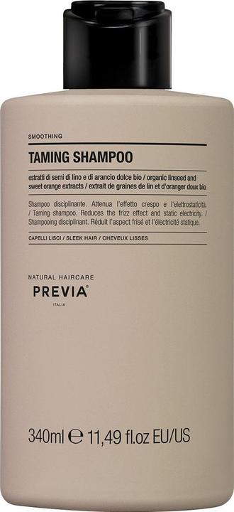 Produktbild Previa Organic Almond & Linseed Oil Taming Shampoo (250 ml, Flüssiges Shampoo)