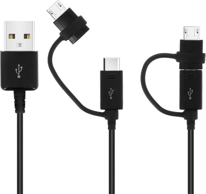 Produktbild Samsung EP-DG950DBE Micro-USB / USB-C Kabel (1.50 m, USB 3.1)