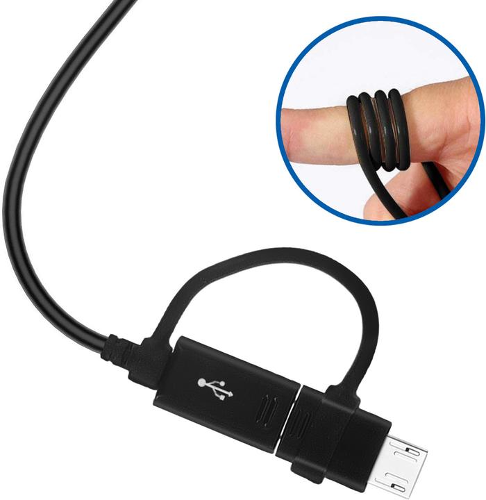 Produktbild Samsung EP-DG950DBE Micro-USB / USB-C Kabel (1.50 m, USB 3.1)