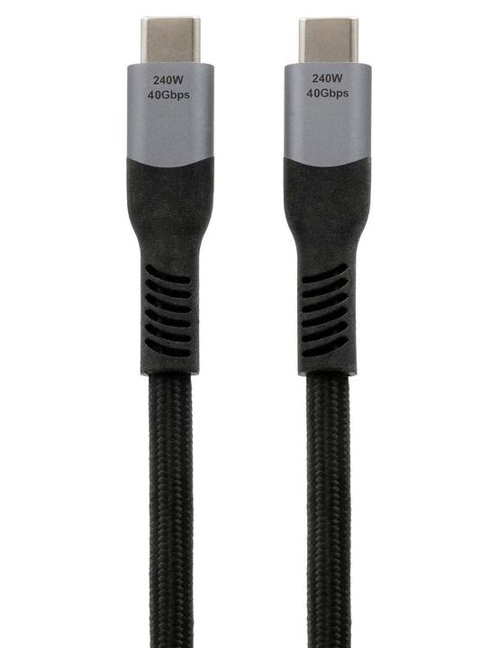 Produktbild Exsys USB Typ C – USB Typ C, 240W (1 m, USB 4.0, 240 W)