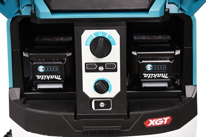 Image du produit Makita VC004GLZ01 Nettoyeur à vide Cordless XGT, 2X40V, 40Vmax, AWS. Fourni sans batteries ni chargeur. (Aspirateur sec)