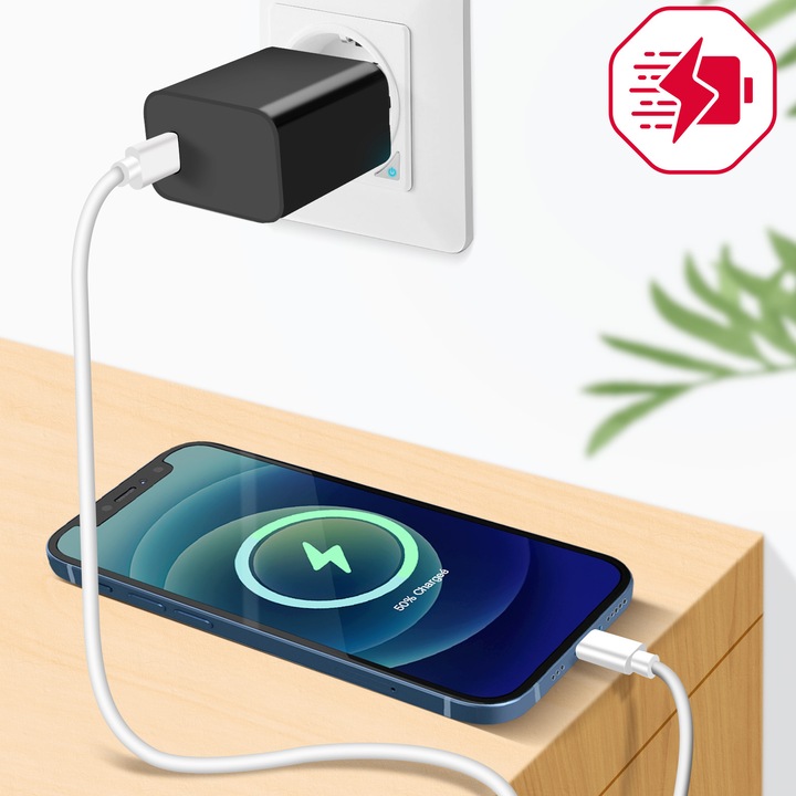 Produktbild Maxlife USB C – Lightning (1 m, USB 2.0)