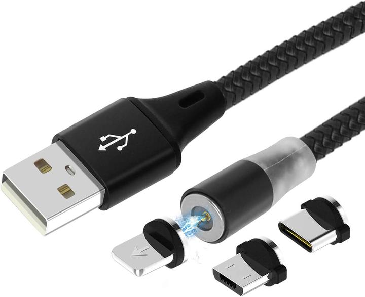 Produktbild Avizar Magnetisches 3-in-1 Kabel (1 m, USB 3.2 Gen 1)