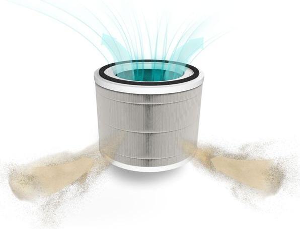 Actual product image Duux Bright 2 Smart Luchtreiniger - 210 CADR geschikt voor 42mÂ² - Air Purifier met (42 m²)