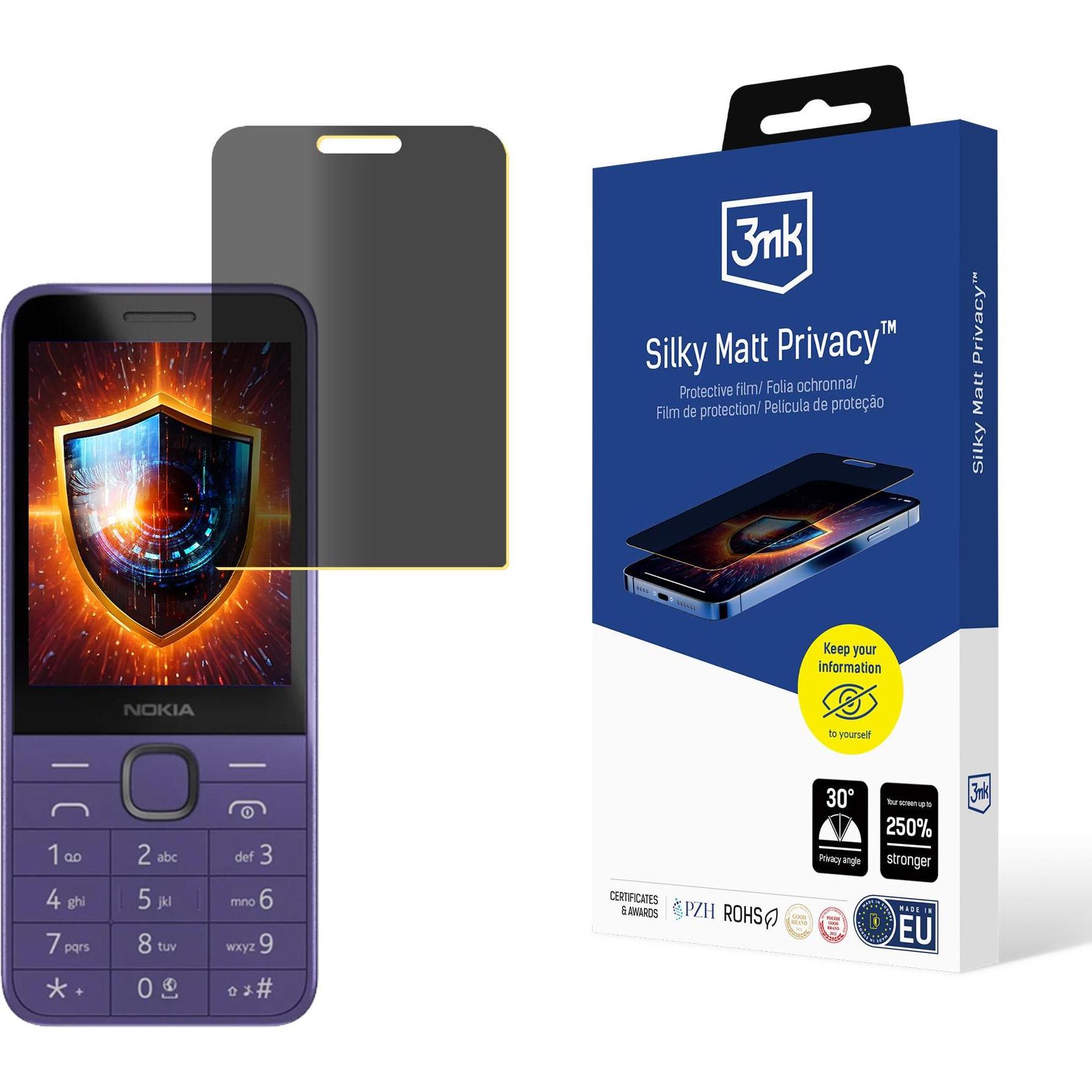 3MK Nokia 235 4G / 215 4G (2024) - Silky Matt Privacy, Mobilgerät Ersatzteile