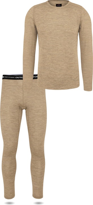 Produktbild Normani Herren Merino Unterwäsche-Set Melbourne/Sydney - 9127 (6XL)