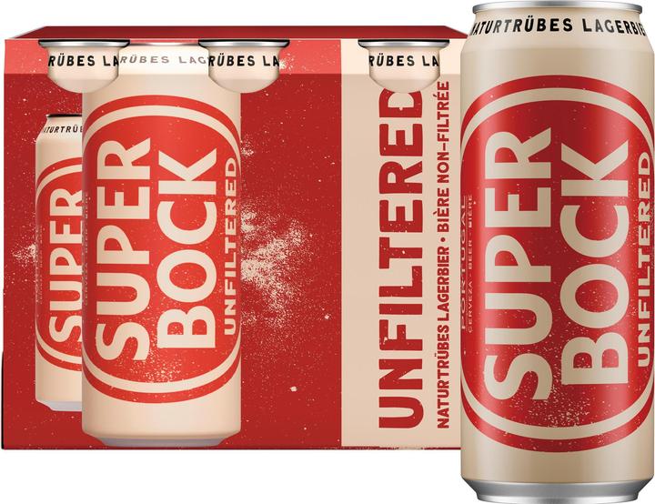 Produktbild Super Bock Unfiltered (6 x 50 cl)