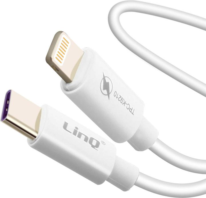 Image du produit LinQ PD Câble de chargement USB-C vers Lightning (1.20 m, USB 3.2 Gen 1, 60 W)