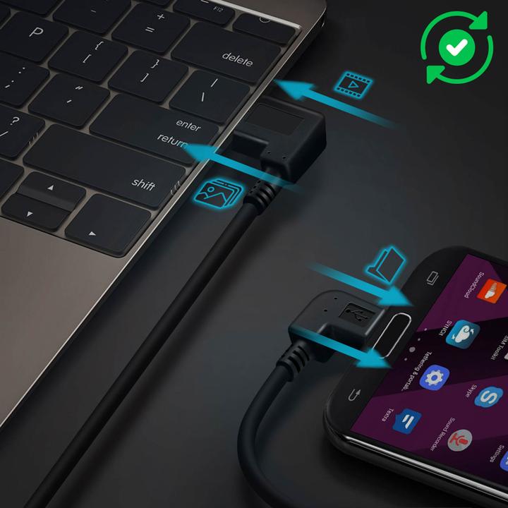 Produktbild Avizar USB Typ C – Micro USB B (0.30 m, USB 3.2 Gen 1)