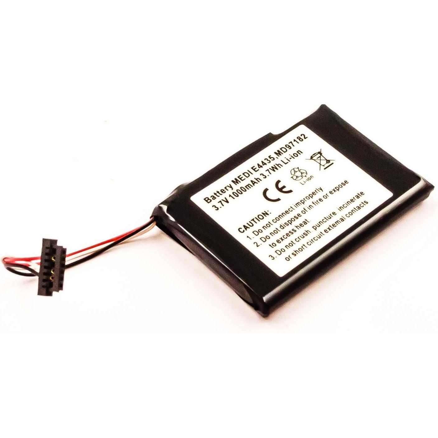 Thumbnail - AGI, Fahrzeug Navigation Zubehör, 78734 - Akku - Schwarz - Lithium-Ion (Li-Ion) - 750 mAh - 3,7 V - 50 mm