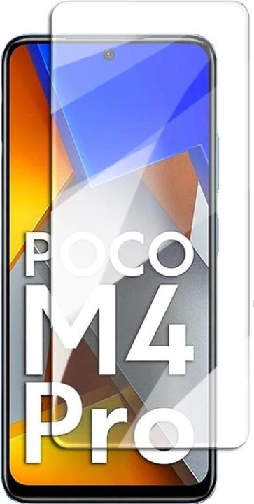 Produktbild Screenguard Xiaomi Poco M4 Pro 4G Panzerglas Schutzfolie Case Friendly Design (1 Stk., Xiaomi Poco M4 Pro)