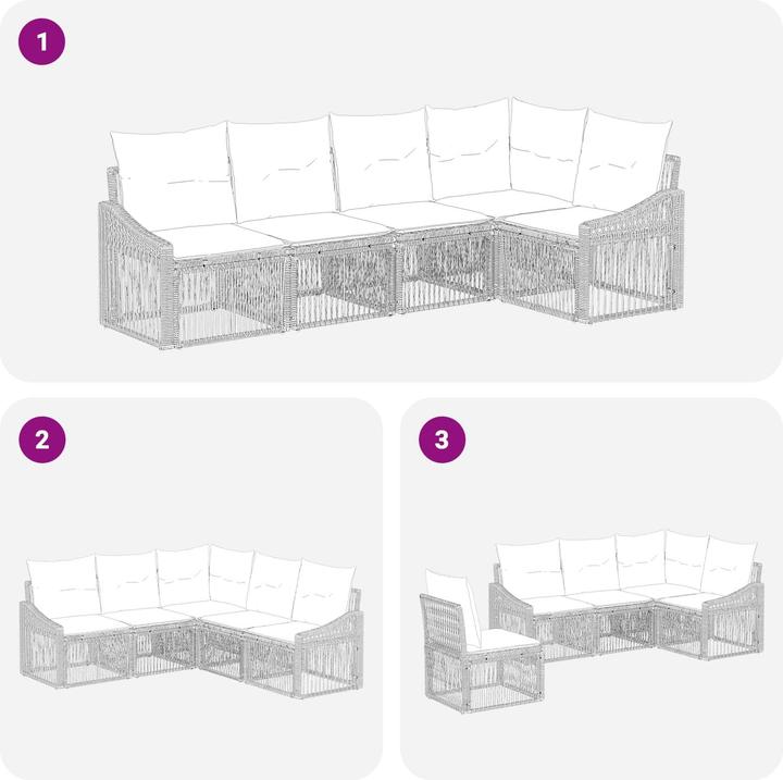 Produktbild vidaXL Gartensitzmöbel