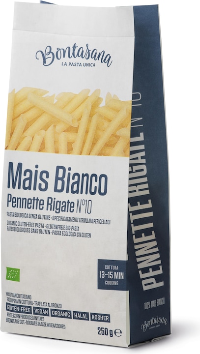 Bontasana Penne mais bianco (250 g)