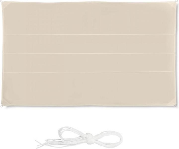 Actual product image Relaxdays Beige Rectangular Awning (400 x 600 cm)