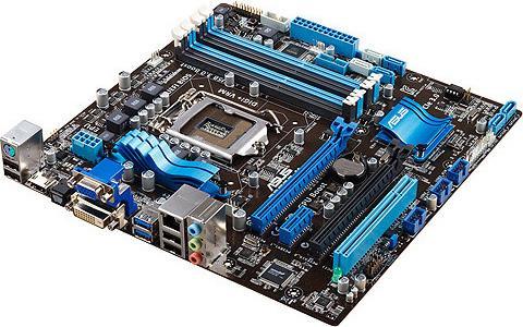 Actual product image ASUS P8z77-M (LGA 1155, Intel Z77, mATX)