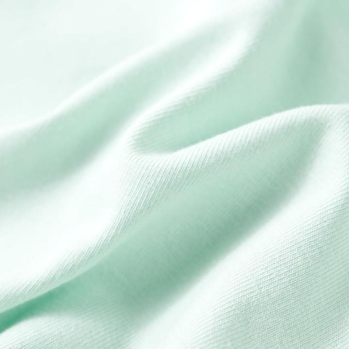 Immagine prodotto vidaXL Maglietta per bambini Verde menta chiaro 92,Materiale: 95 % cotone (92)