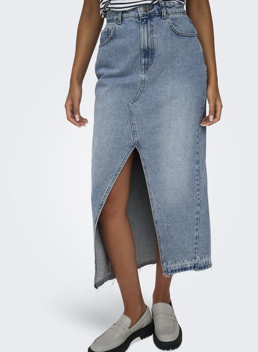 Image du produit Only Taille haute Jupe longue Jupe en jean (XS)