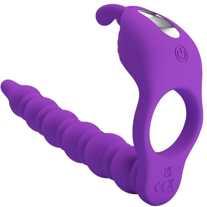 Pretty Love Blackney Penisringe Mit Vibrator-Plug