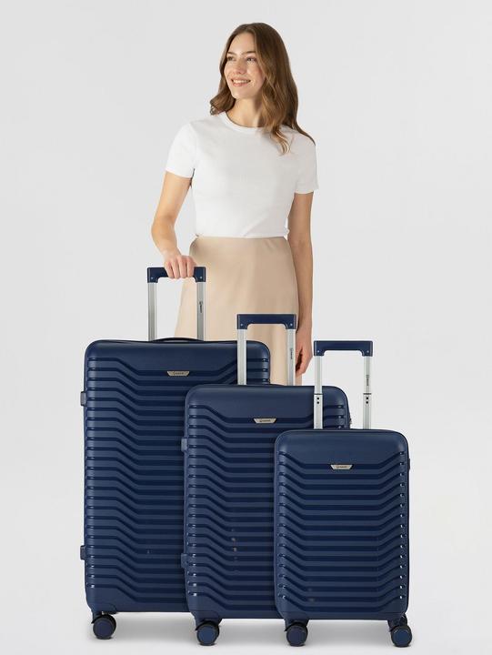Actual product image Benzi 5820 4 Rollen Kofferset 3-teilig (191 l)