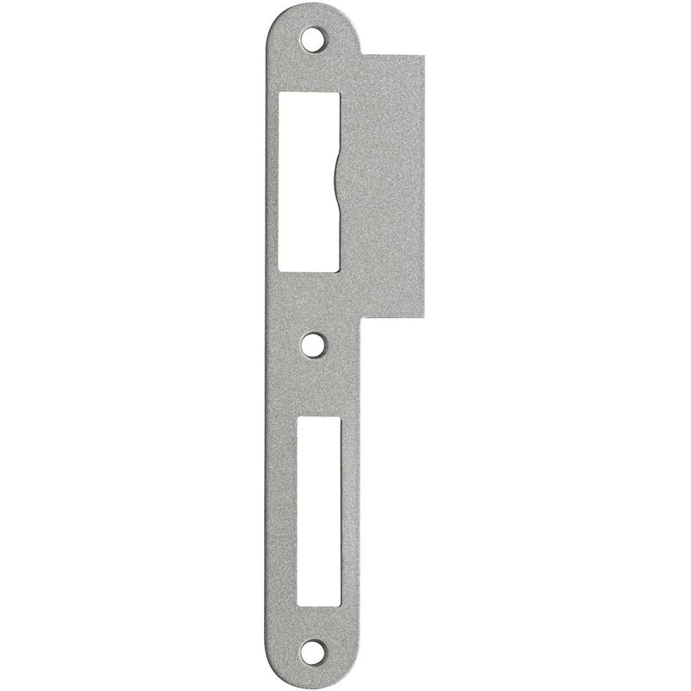 Magni, Türgriff + Fenstergriff, Lappenschliessblech 170mmDIN L 24mm rd. Nickel-sil (Türgriff)