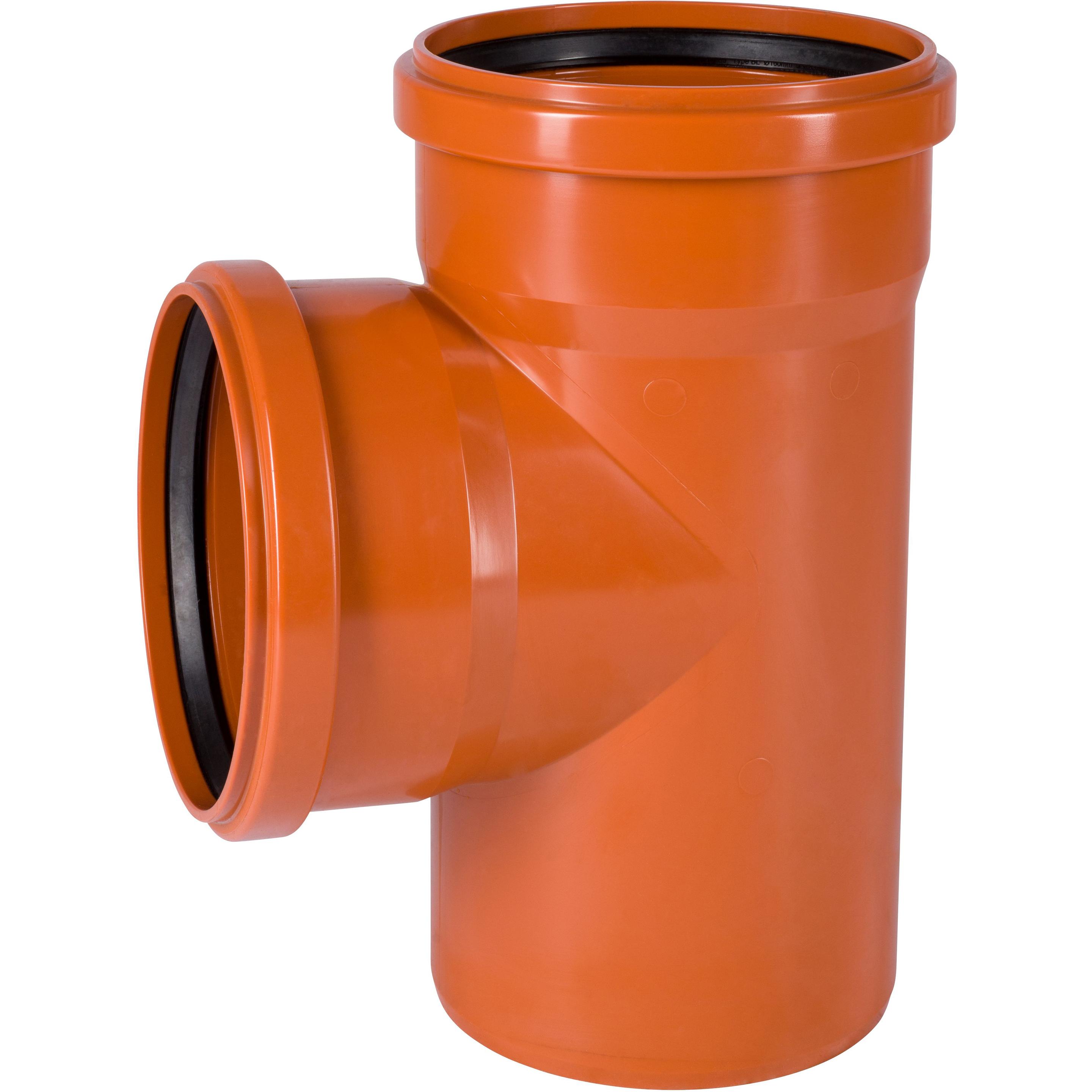 Magnaplast, Zubehör Sanitärinstallation, Tee 87° išorinėms nuotekoms KGFA 160mm (21350)