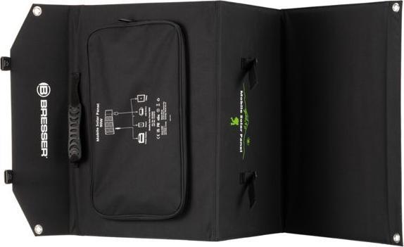 Productafbeelding Bresser Mobiele zonne-oplader 90 Watt met USB- en DC-uitgang (90 W, 3.70 kg)
