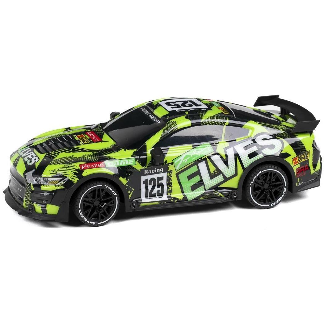 Tec-Toy Elves R/C 1:18 2,4GHz w/light & Try Me - green (471268)
