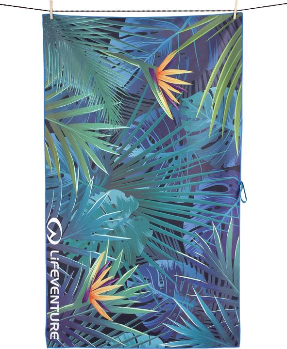 Image du produit Lifeventure Serviette de toilette recyclée SoftFibre Trek, Tropical, Géant (150 x 90 cm)