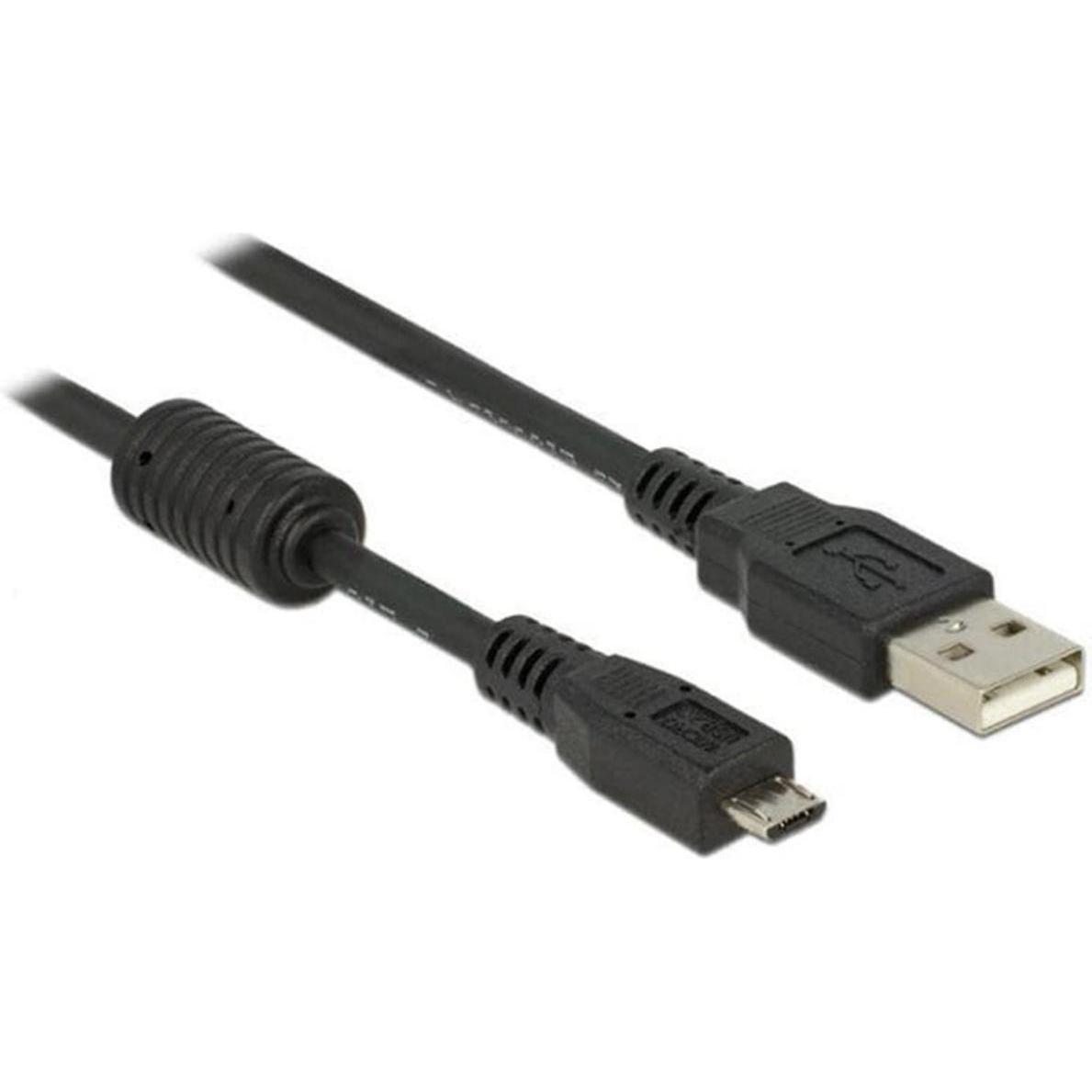 Delock USB 2.0 Micro-Kabel (3 m, USB 2.0), USB Kabel