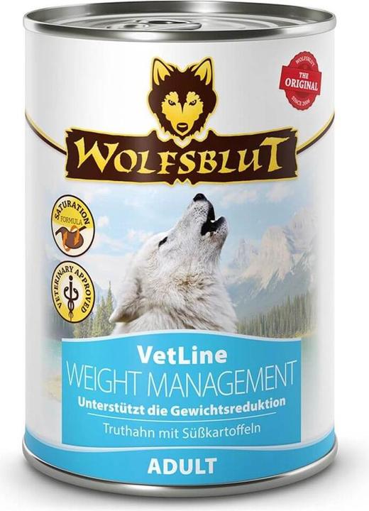 Produktbild Wolfsblut VetLine Weight Management Nassfutter Hund 395 g (Adult, 1 Stk., 395 g)