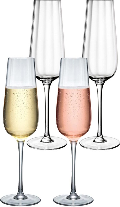 Image du produit Villeroy & Boch Coupe à champagne, set de 4 pièces Rose Garden (12 cl, 4 Verres, Flûtes à champagne)