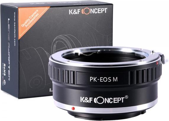 Actual product image K&F Concept Lens adapter for Canon EOS-M mount