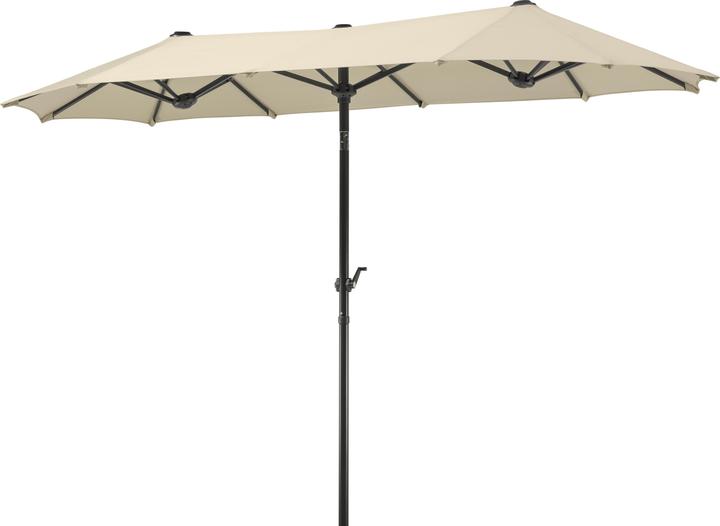 Schneider Schirme Sonnenschirm Schneider Salerno 300x150 cm natur (1.50 m)