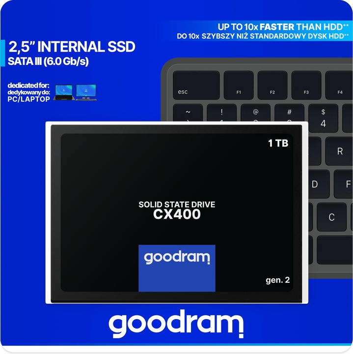 Immagine prodotto Goodram CX400 (1000 GB, 2.5")