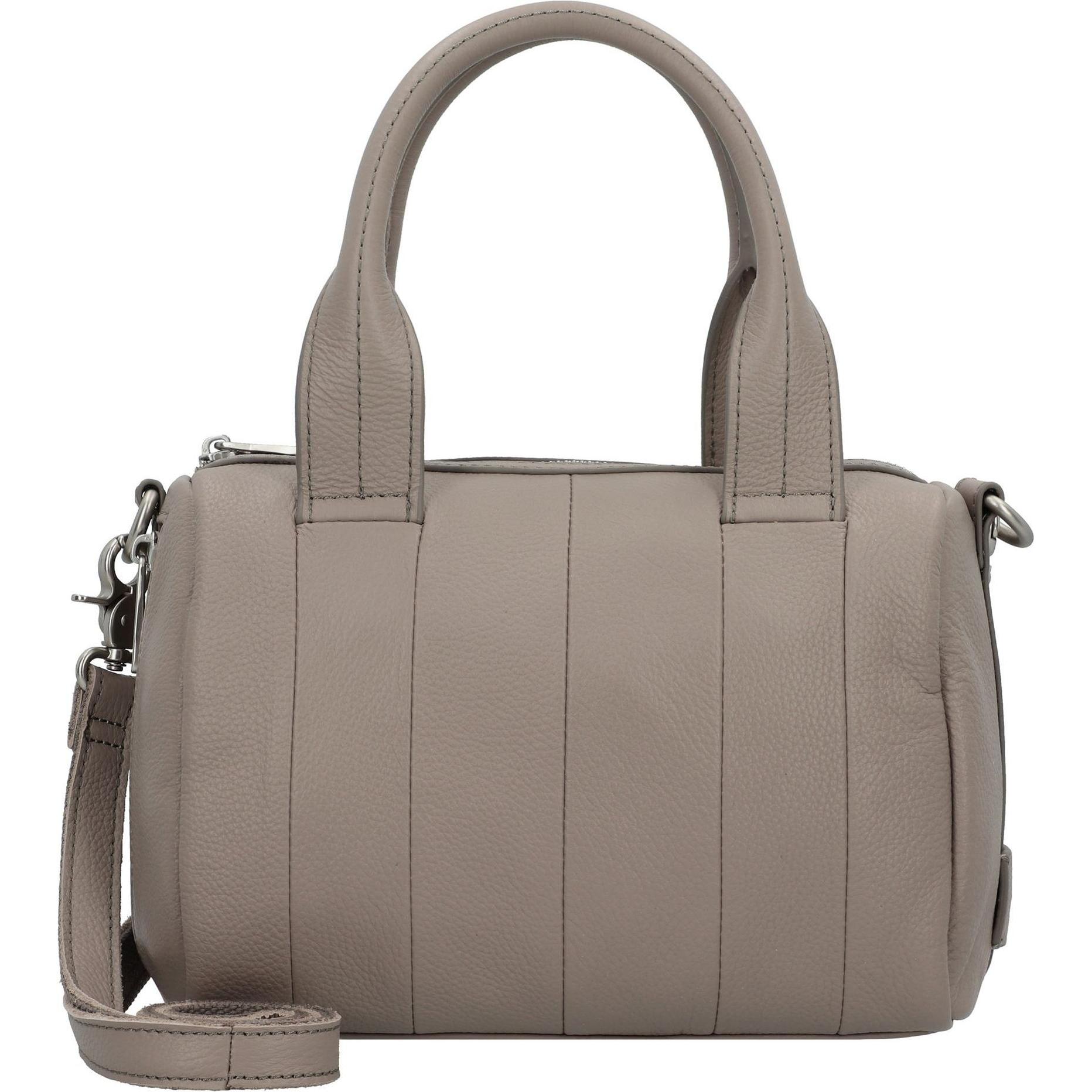 FredsBruder, Handtasche, Feeling Good Handtasche Leder 27 cm, Grau