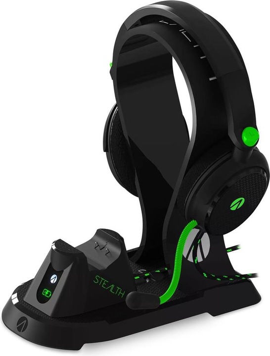 Image du produit Stealth Station de charge + support pour casque (Xbox Series X, Xbox One X, Xbox One S, Xbox Series S)