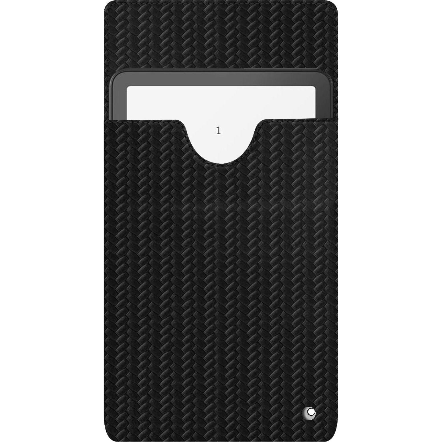 Noreve Lederschutzhülle, eReader Zubehör, Schwarz
