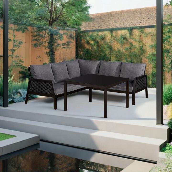 Produktbild Jet-Line Lounge ARIANA schwarz