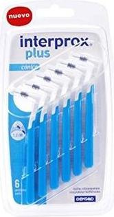Actual product image Vitis Interprox Plus Conico 6 Interdental Brushes (6x)