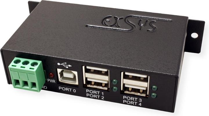 Produktbild Exsys USB 2.0 Hub (USB-B, 4 Ports)