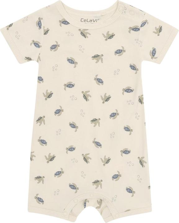 Produktbild CeLaVi Bambus Strampler kurzarm Turbulence (80)