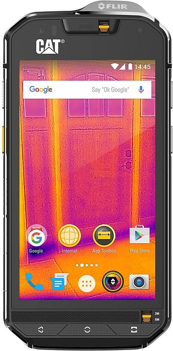 Image du produit Cat S60 (32 Go, Noir/Argent, 4.70", Double SIM hybride, 4G)