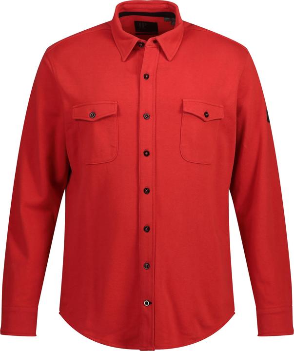 Immagine prodotto JP1880 Camicia dalla vestibilità moderna in felpa con maniche lunghe e colletto ad apertura inglese (3XL)