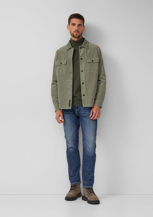 Produktbild s.Oliver Strickpullover Rollkragenpullover aus reiner Baumwolle (XXL)