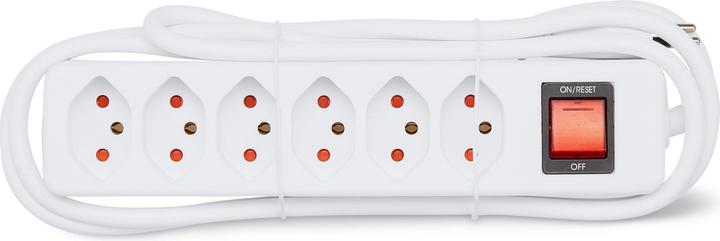 Do it + Garden Steckdosenleiste mit Schalter (6 x, Tipo 13, 1.50 m)