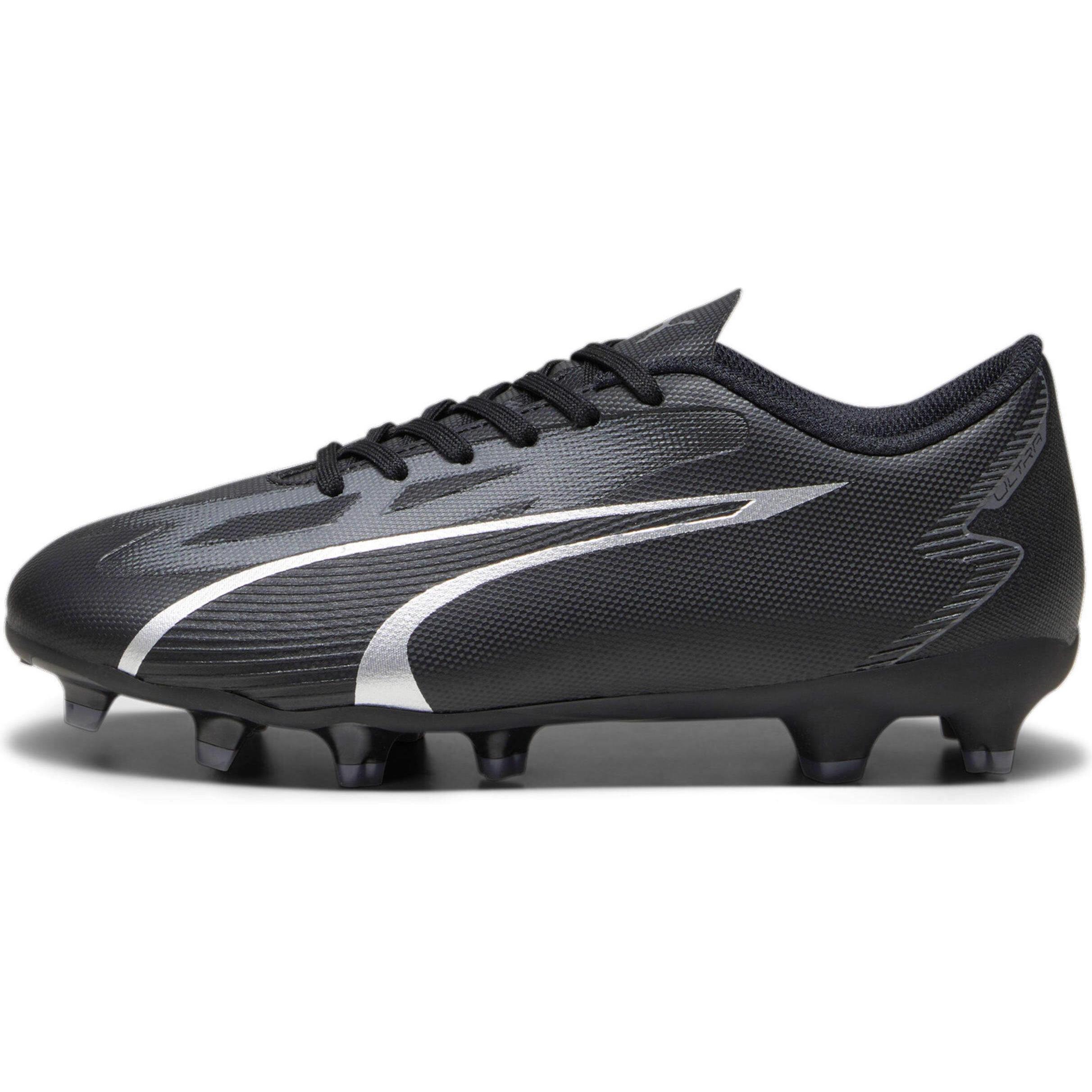 Puma, Unisex, Fussballschuhe, Ultra Play Fg/Ag Jr (35.5), Schwarz