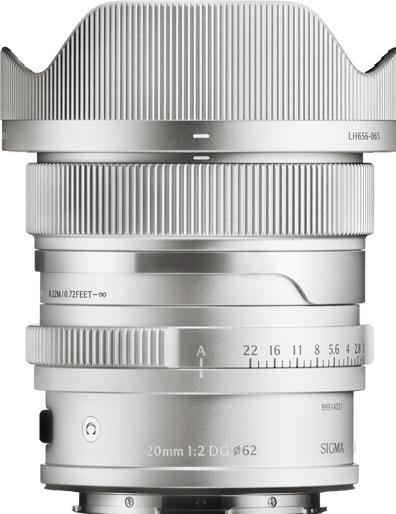 Image du produit Sigma 20mm F2,0 DG | Contemporary (Sony-E) (Black) (Sony E, Plein format)